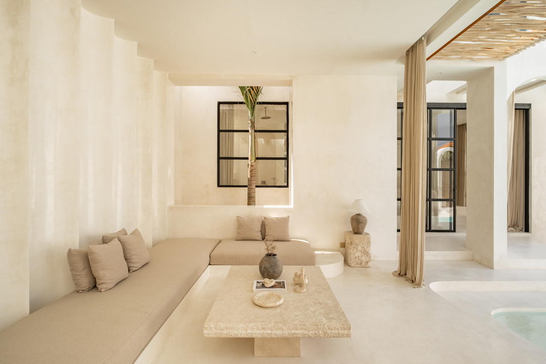 Living room facing the garden